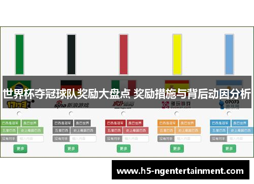 世界杯夺冠球队奖励大盘点 奖励措施与背后动因分析